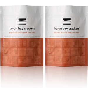 Byron Bay Crackers Paprika Chilli 2 Pack