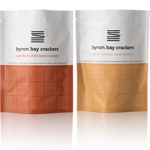 Byron Bay Crackers Paprika Chilli Rye Caraway