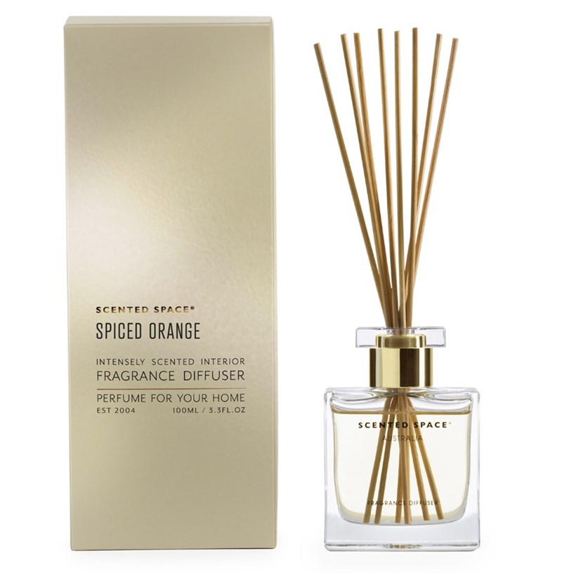 Scented Space Reed Diffuser 100Ml Spiced Orange